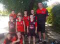 The Ararat Redbacks' under-12 boys had some close matches at the Maryborough tournament. Picture supplied 