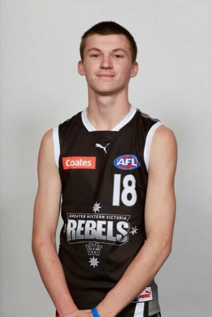 Ararat's Hugh Toner has been named in the GWV Rebels squad for the 2024 Talent League campaign. Picture supplied