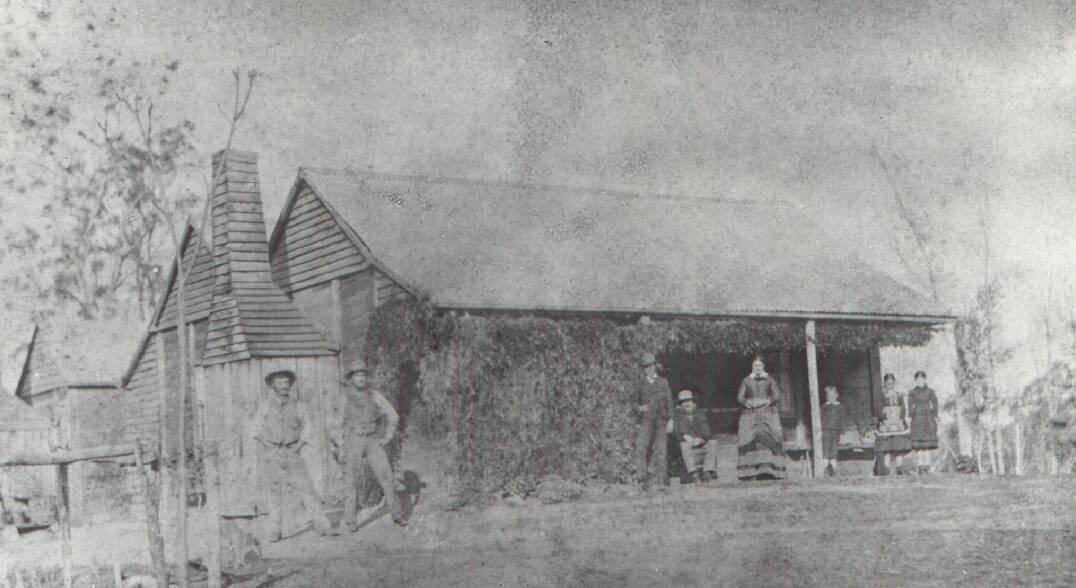 The original Drayton homestead at Bellevue.