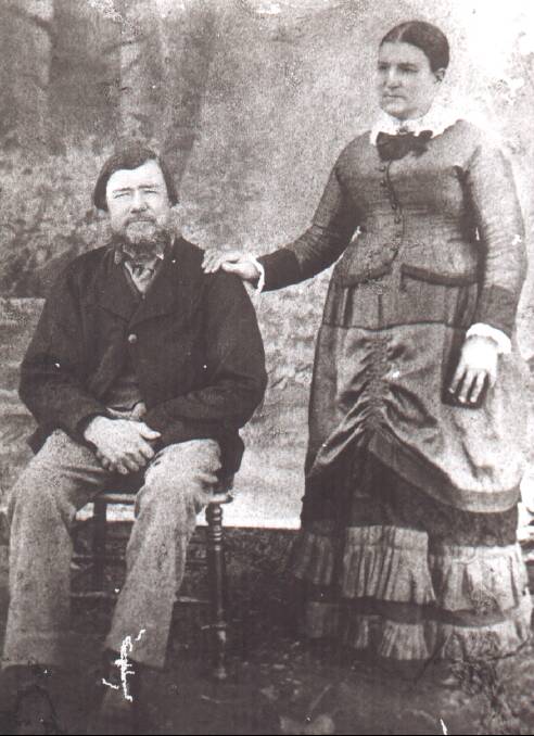 Drayton patriarch Joseph Drayton and his wife Mary Ann