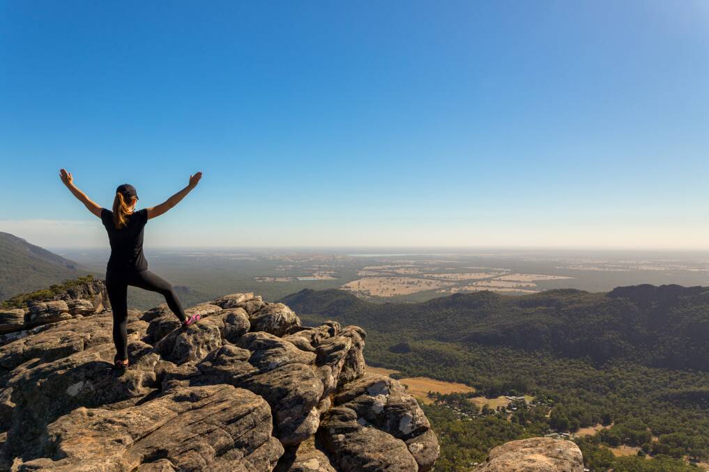 WALK ON THE WILD SIDE: Visitors are being encouraged to try bushwalking, rock climbing and camping though a new Parks Victoria initiative.