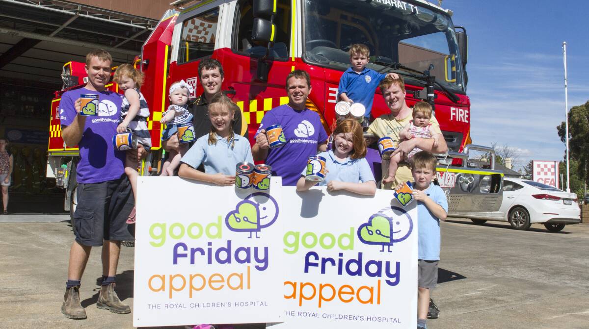 GOOD CAUSE: Ararat's Good Friday Appeal is ready to start raising cash for Melbourne's Royal Children's Hospital. Picture: Peter Pickering.