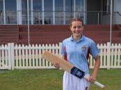 ON THE BALL: Year 9 Monivae student Emilie Tonissen was part of the first intake of the College Sports Academy, and was accepted into the program based on her talent for cricket. Photo:Supplied