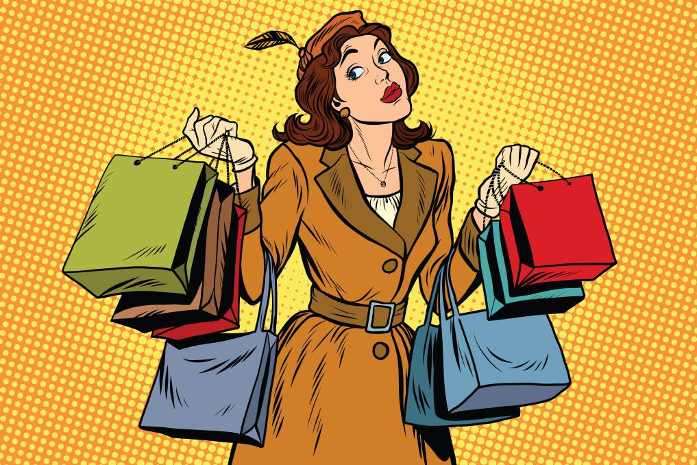 TOO HEAVY!: It will be one bag at a time for a while. Image: SHUTTERSTOCK