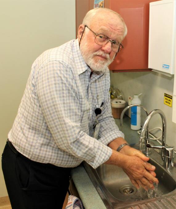 HYGIENE ADVICE: Wimmera Health Care Group acting director of medical services Dr John Christie said the best precaution against coronavirus was to wash your hands regularly and thoroughly. Picture: SUPPLIED