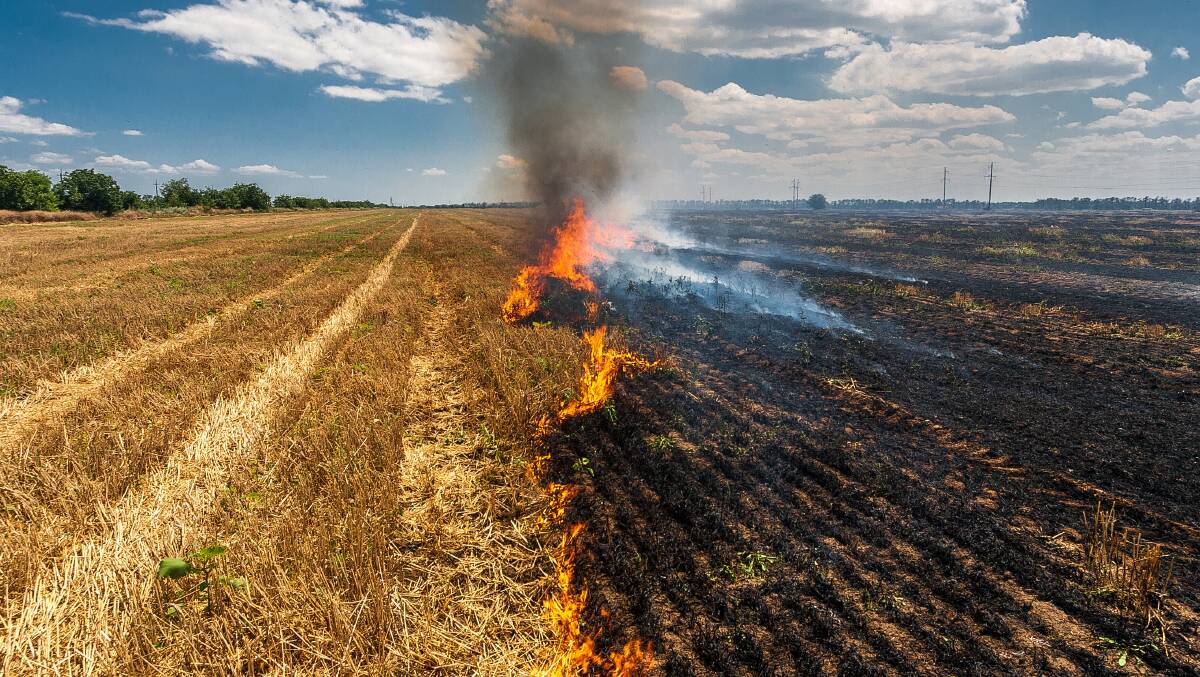 TAKE CARE: Burn offs, harvest and campers have been warned of fire risks. Picture: SHUTTERSTOCK