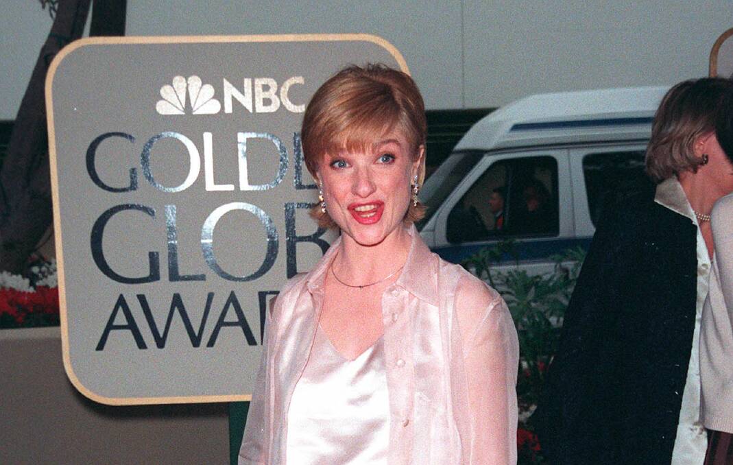 STAR IS BORN Jane Horrocks at the 1999 Golden Globe Awards, where Michael Caine won an award for Little Voice. Picure: SHUTTERSTOCK