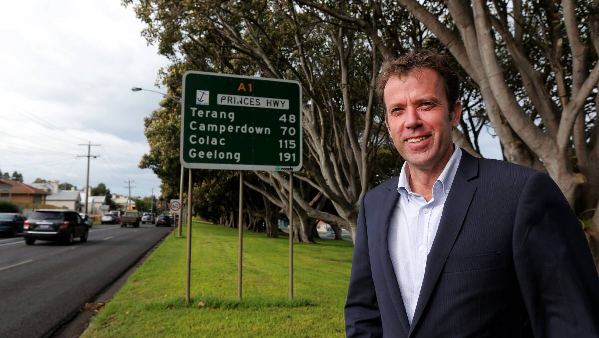Communication line:. Federal Member for Wannon Dan Tehan (pictured) announced on Tuesday that applications for the $53 million Regional Connectivity Program, which will target telecommunication infrastructure, are now open. Picture: FILE