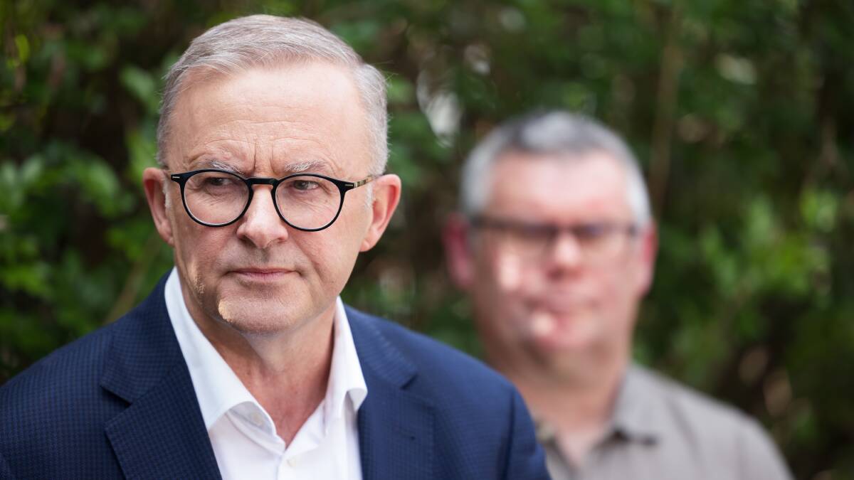 Labor leader Anthony Albanese is in isolation with COVID-19. Picture: Sitthixay Ditthavong