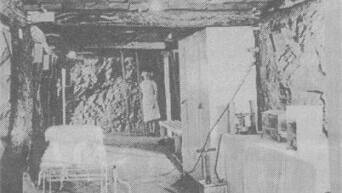 COMFORT BELOW: Nurses in the Second World War in the Underground Hospital in Mount Isa.