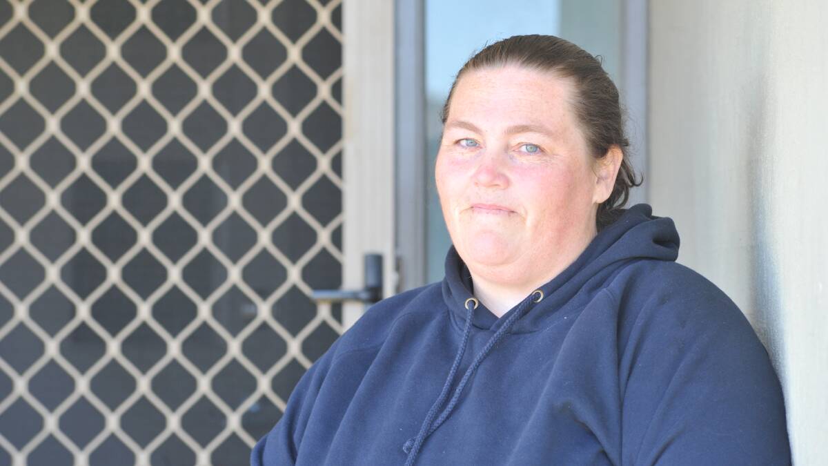 CRISIS: It took Belinda Duffy more than 100 renting applications over a nine month period to finally land a place to live for her family. Photo: JUDE KEOGH.