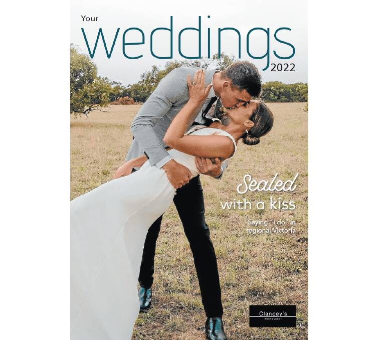 Your Weddings 2022 is out now. Photo of Brianna and Ben Malcolm: Melissa Imbi Photography