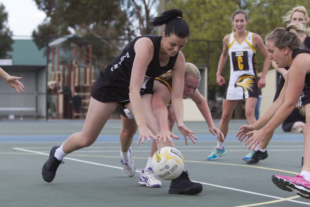 WIN STREAK: Finals are within reach for Magpie Simone McDonald and her team. Picture: PETER PICKERING