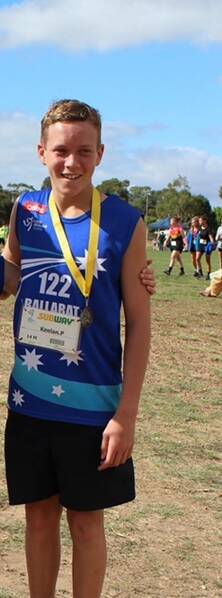 Keelan Perry won five gold medals at the Maryborough Open Day.