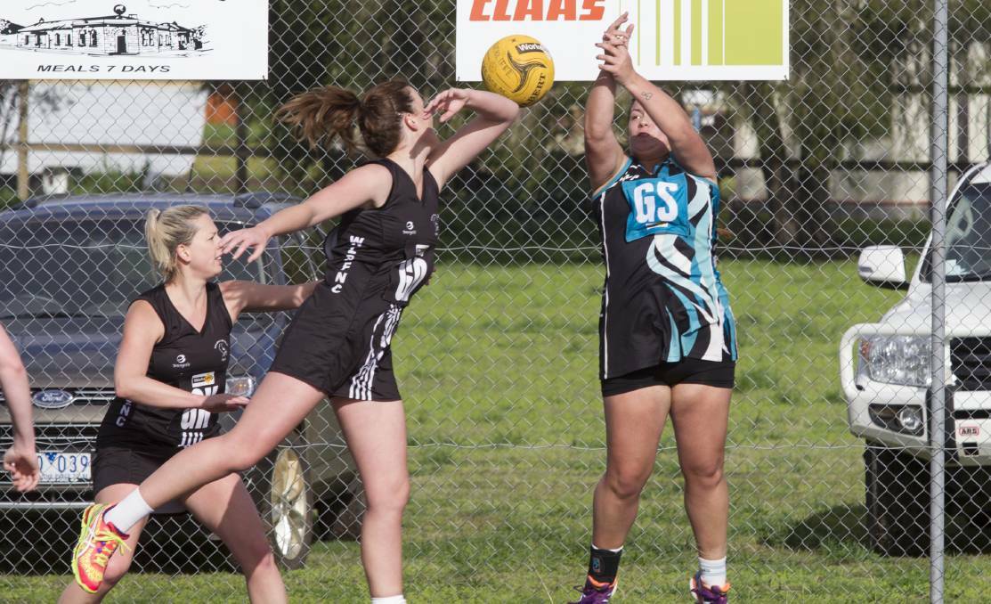 KEY PLAYER: Moyston-Willaura's Zanetta Hosking will be hoping to repeat her strong performance from last week against the Eagles on Saturday. Picture: Peter Pickering