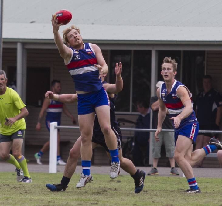 STRETCH: Lachie Pickering in action for SMW Rovers. Picture: PETER PICKERING