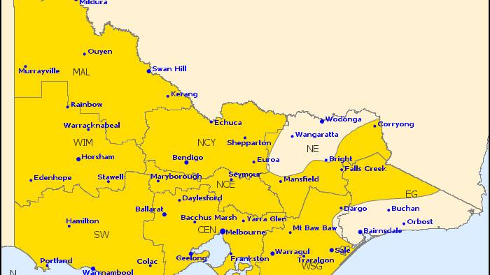 Damaging winds expected to hit the Wimmera