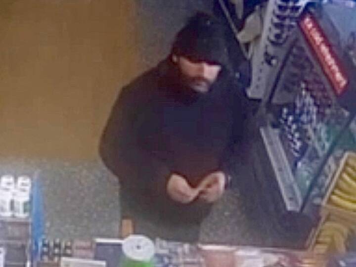 Daniel Briffa was seen at an Alfredton service station on Tuesday, September 5. Picture from Victoria Police Media