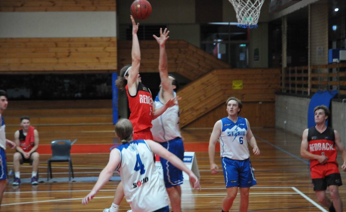 FLYING HIGH: The Redbacks are now the only team in the South West Men's grade to still be unbeaten. Picture: CASSANDRA LANGLEY