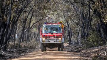 Another house has been lost in a bushfire that raged around Pomonal on the edge of the Grampians. Picture by Justin McManus/AAP PHOTOS