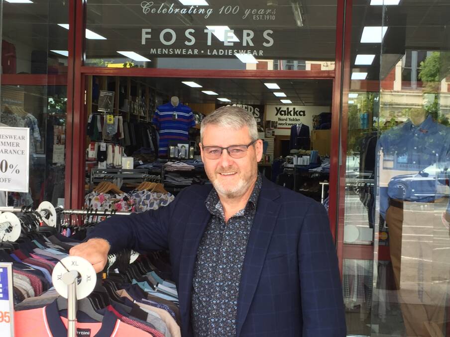 ALL SMILES: Fosters Mensland owner Graeme Foster said business was booming during the Easter holidays. Picture: KLAUS NANNESTAD