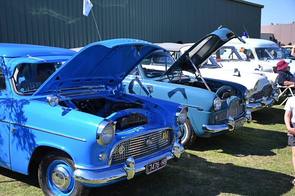 The Zephyr and Zodiac Club of Victoria showed off their classic cars.