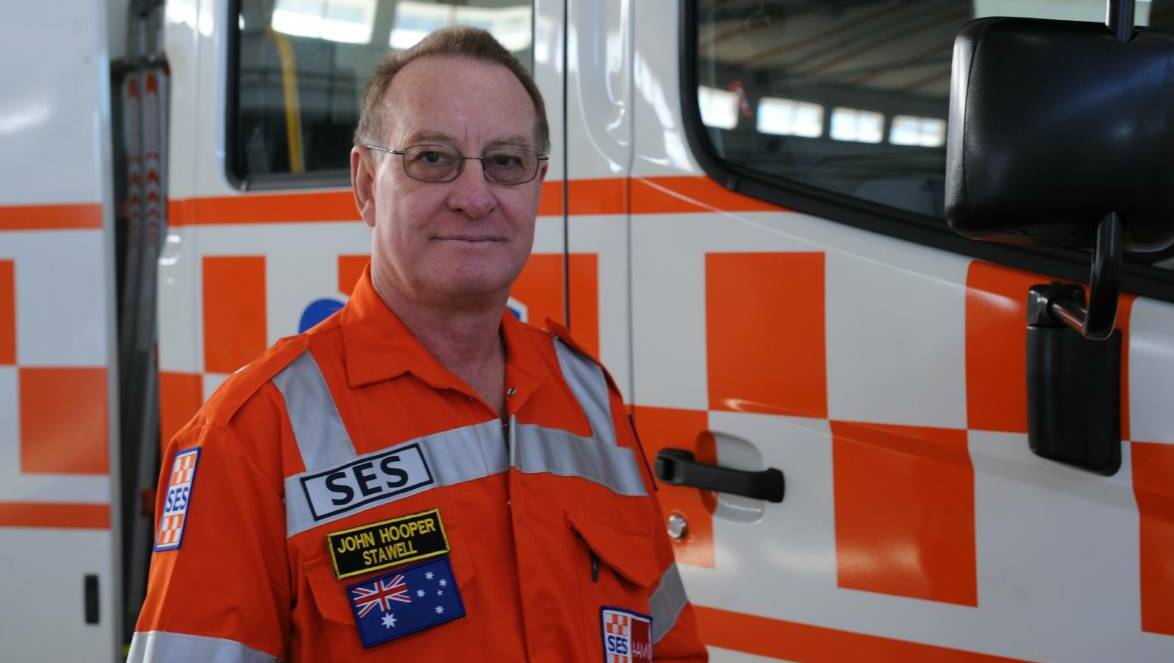 LENDING HAND: Stawell SES unit volunteer John Hooper was part of a group of Australians that formed the National Disaster Assistance Response Team in the wake of the devastating fires near Athens. Picture: STUART McGUCKIN