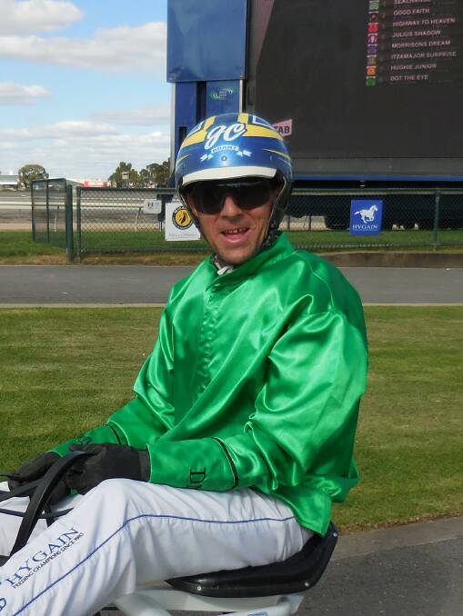 Great Western horseman Grant Campbell is to drive stablemates Vinny Rock (r4) and John Richard (r8) for trainer Rod Carberry at Monday afternoon's Horsham meeting. Campbell will also pilot Thelongroadnowhere in the 7th for Mt. Gambier trainer Paul Rousch.