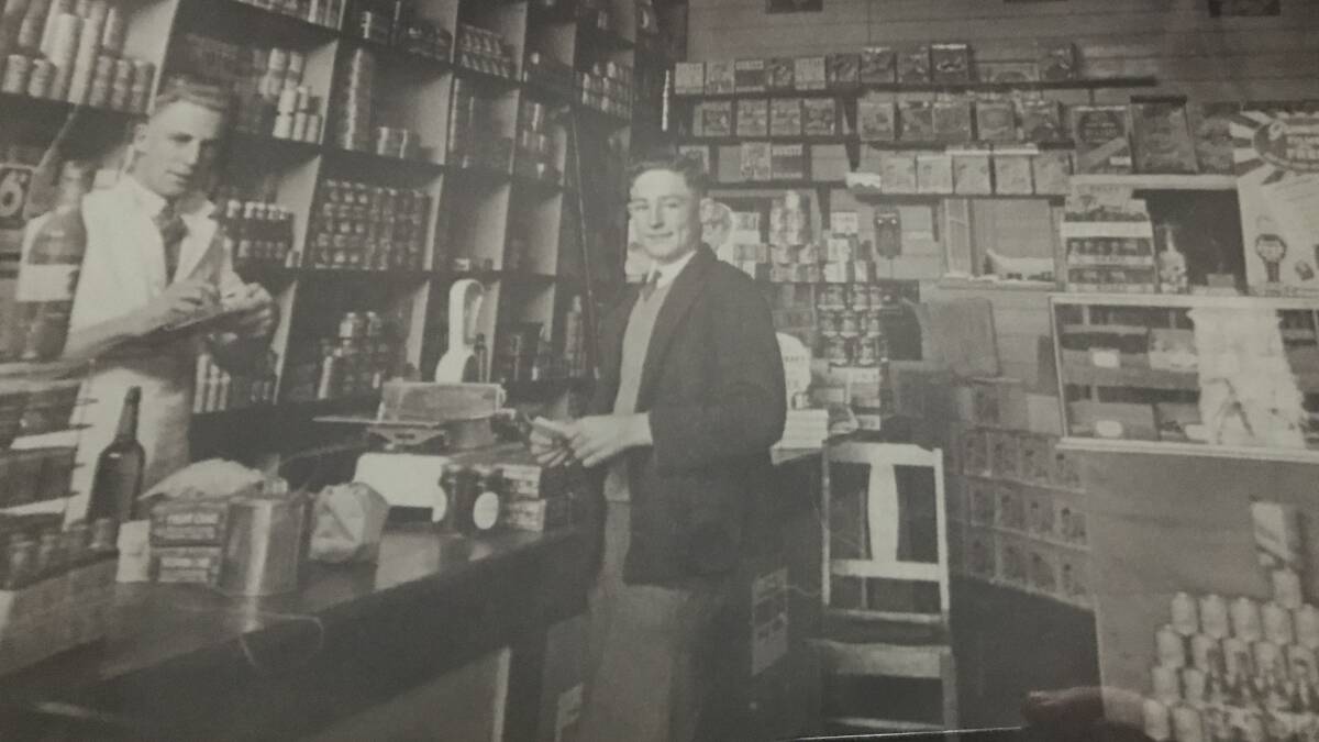 SHOPKEEPER: Stan Illig took over the grocery story which his father owned. 
