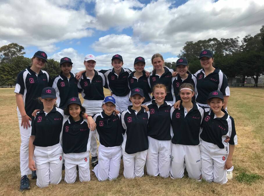 WINNERS: Grampians Girls under-13 team were victorious in the opening round of Grampians Cricket Association season. Picture: CONTRIBUTED