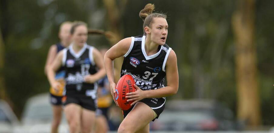 ALMOST THERE: Georgia Clarke will know on October 23 if she is successful in securing a spot on an AFLW list. Picture: DYLAN BURNS