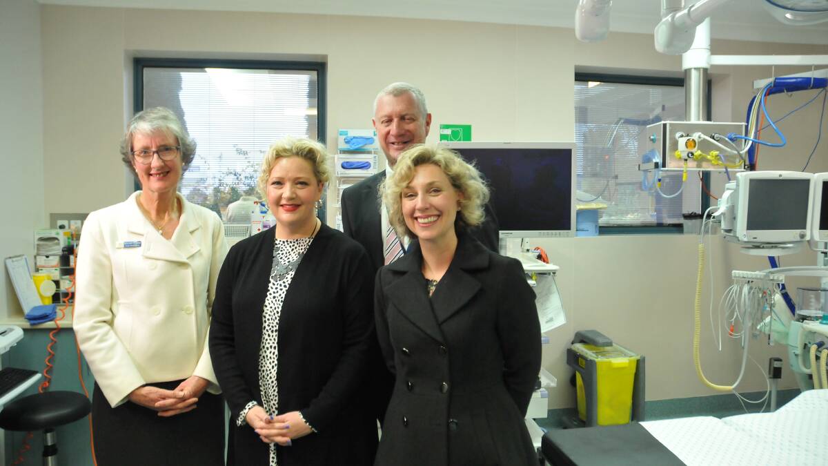 Health Minister Jill Hennessy visited Ararat to make the announcement