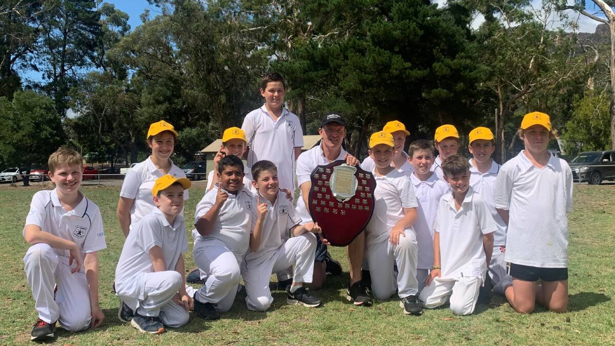 WINNERS: St Andrews' under-13 cricket team took out the Grampians Cricket Association grand final on Sunday. Picture: CONTRIBUTED