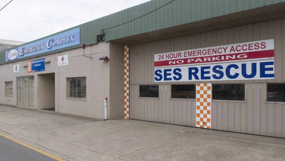 UPGRADES: Ararat SES building is the latest recipient of Victorian Government funding. Picture: PETER PICKERING