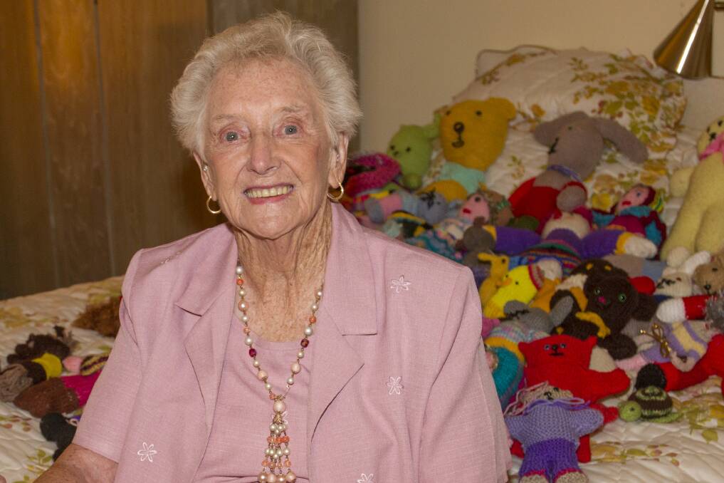 MILESTONE: Joyce Tutton celebrated her 90th Birthday on Friday. Picture: PETER PICKERING
