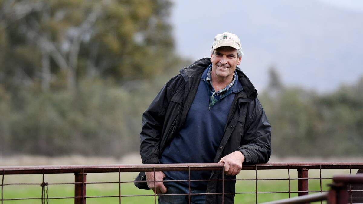 FAIRER SYSTEM: Dadswells Bridge farmer Peter Jackman owns land in both Horsham Rural City and Northern Grampians and is feeling the burden of rates. Picture: SAMANTHA CAMARRI