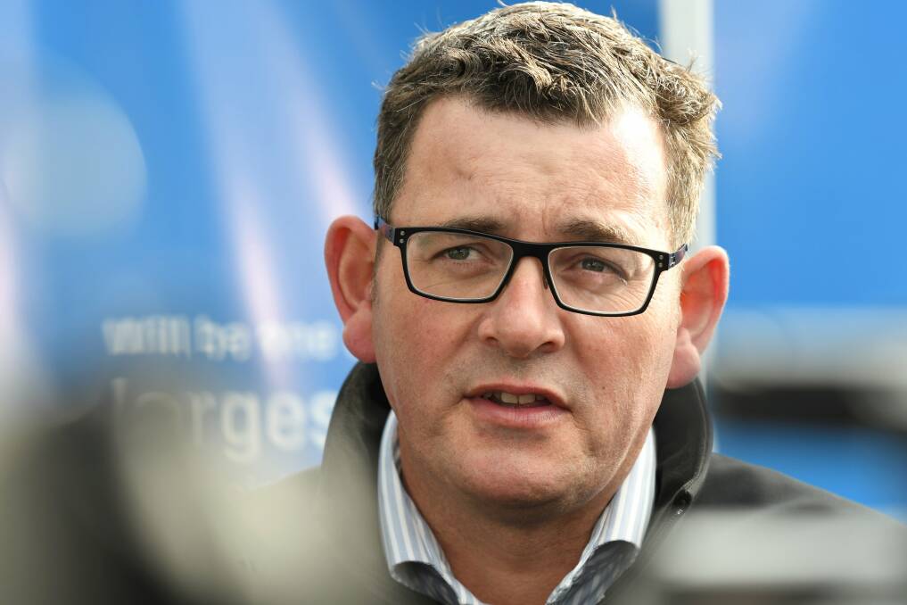 DOING THE ROUNDS: Premier Daniel Andrews was travelling around the region on Friday. He visited St Arnaud and Donald.