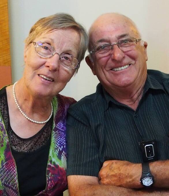 SPIRITUAL CONNECTION: Betty Smith and her husband Bob said they missed attending Horsham Church of Christ. Picture: SUPPLIED