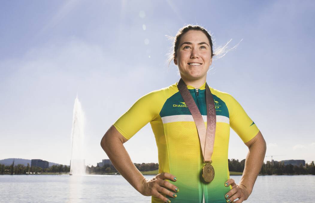 Commonwealth Games gold medalist Chloe Hosking wants equality for the sexes for the Paris Olympics. Picture: Jamila Toderas