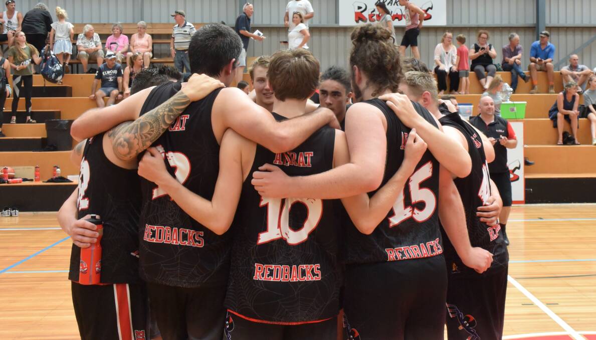 Finals bound: The Ararat Redbacks will play finals basketball in 2019 after winning five games this season. Picture: FRASER STEWART