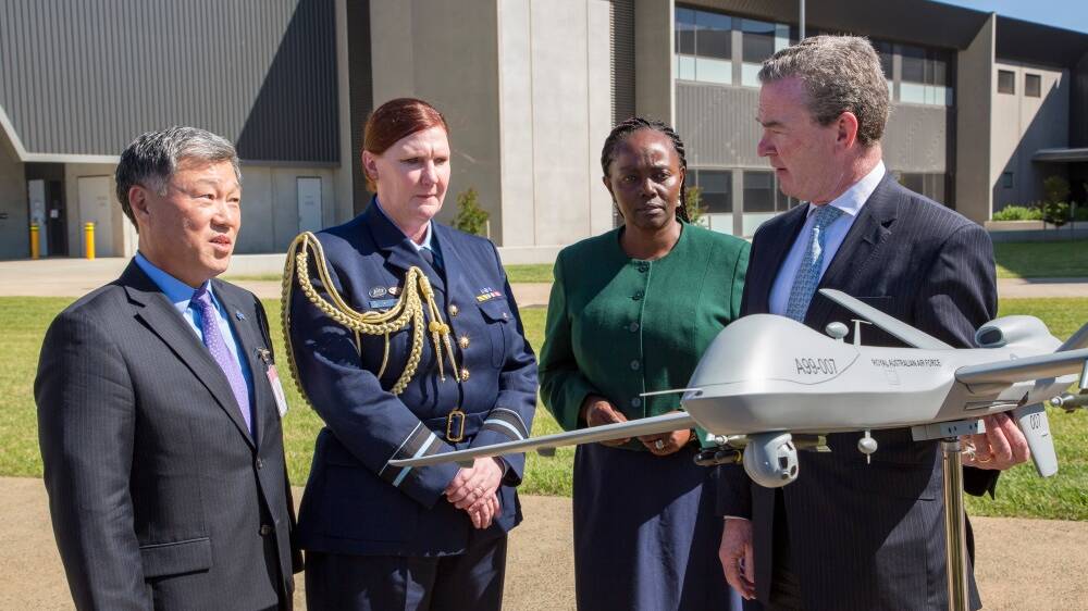 Australia was to purchase 12 armed SkyGuardian or Reaper drones at a cost of about $2 billion, which has now been cancelled. Picture: Department of Defence