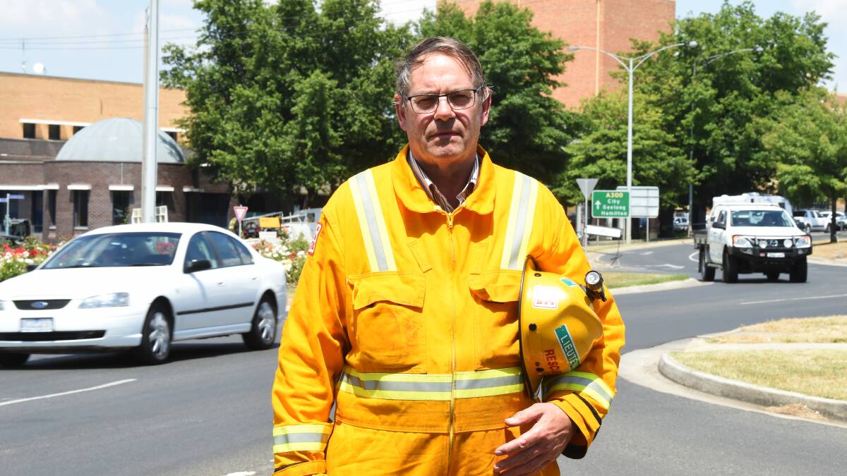 NEVER GETS EASIER: Ballan CFA volunteer Ian Ireland has been one of the first on the scene for more than 30 years. Picture: Kate Healy