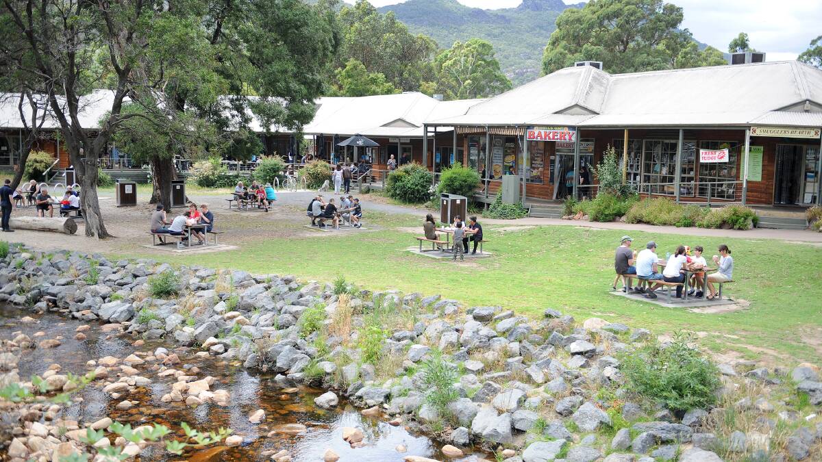 COMMUNITY SPACE: Halls Gap will have a new community pop-up space along Grampians Road. Picture: FILE