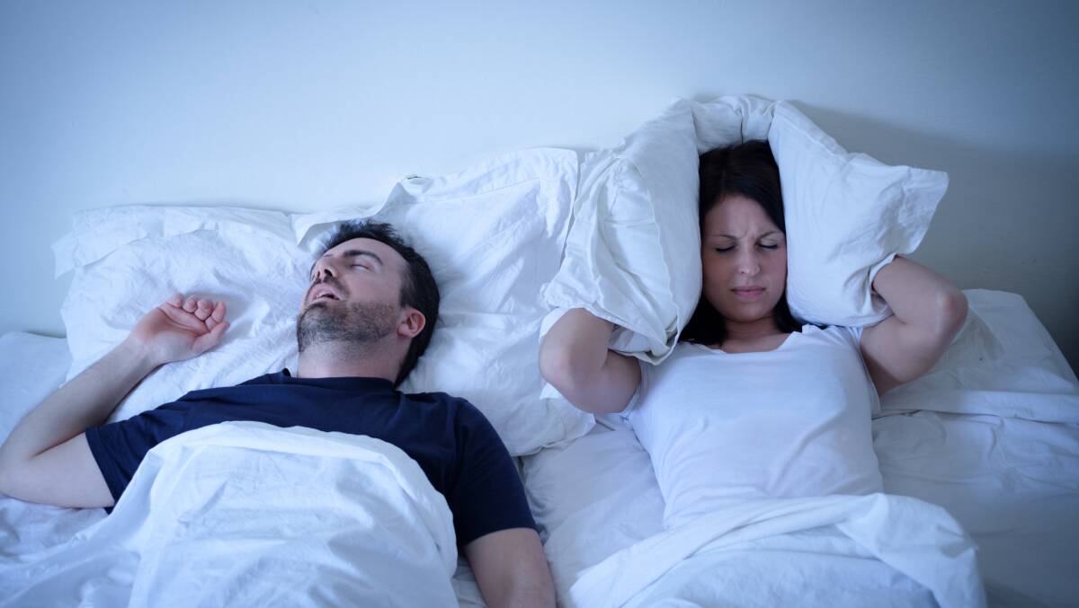Not everyone who snores has sleep apnoea. Picture: Shutterstock 