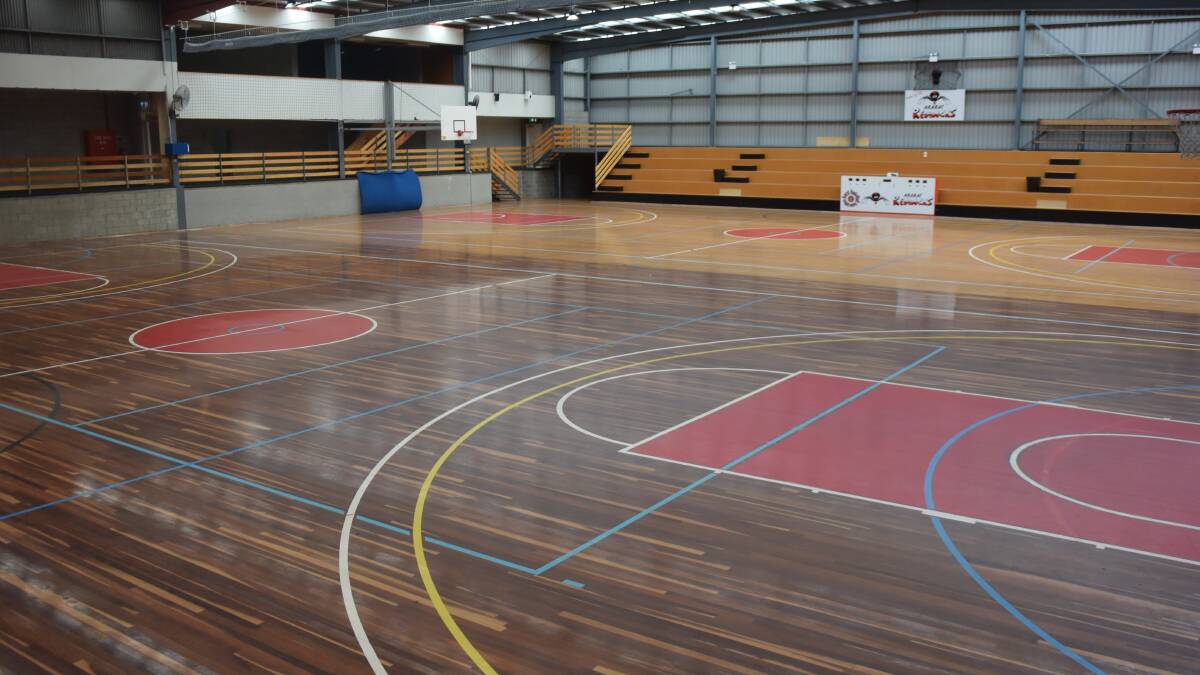 UPGRADE: The Ararat Fitness Centre basketball court flooring will be replaced following the announcement that the facility will receive $192,000 in funding. 