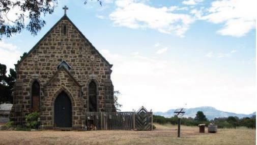 Moyston Presbyterian Church, one of the name properties within Ararat Rural City on a list for heritage overlay. Picture: ARCC
