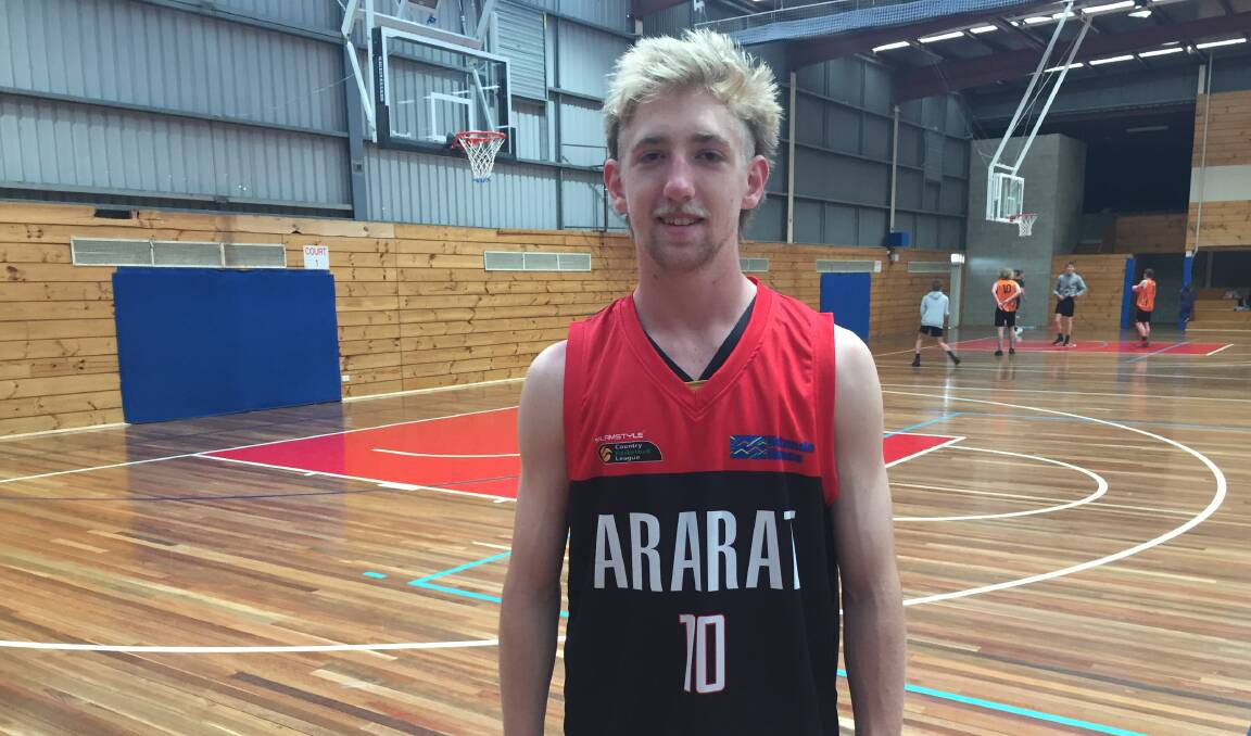 AMBITION: Ararat Redbacks player William Lawrie is focused on achieving the most he can. Picture: JESSIEANNE GARTLAN.