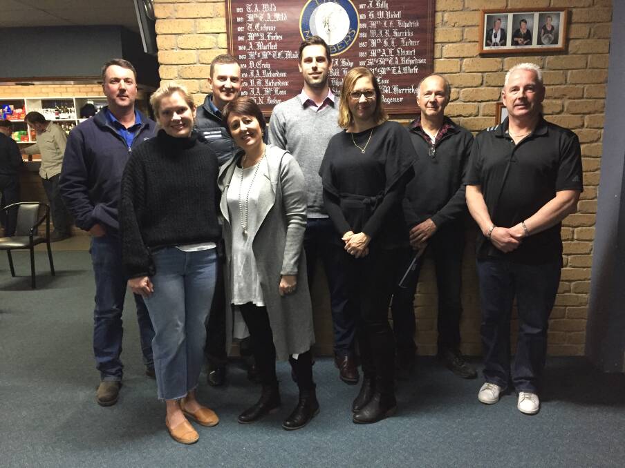 LEADERSHIP: Some of the members of the newly elected Ararat Regional Business Association. Picture: JESSIEANNE GARTLAN.

