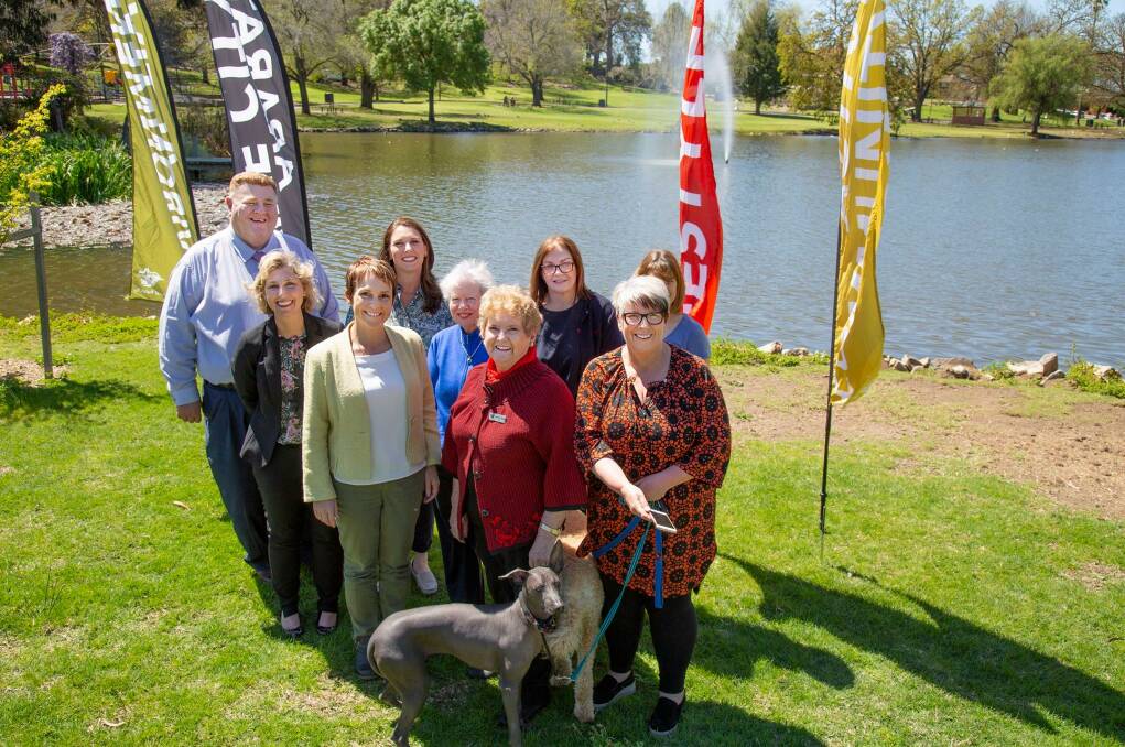 ACTIVE: Labor Candidate for Ripon Sarah De Santis, Minister for Regional Development Jaala Pulford, Ararat Rural City Council mayor Gwenda Allgood and members of community and council. PICTURE: Ararat Rural City Council. 