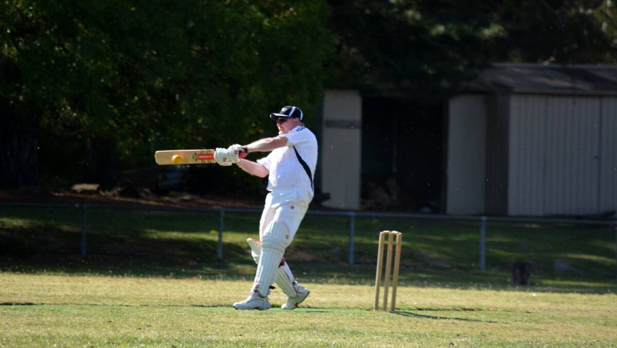 HITTING OUT: Grampians Cricket Association president and B grade player David Turner said players are frustrated by ongoing match cancellations over bad weather. Picture: TRUDY RUSSELL.